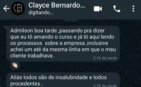 Depoimento de aluno 1